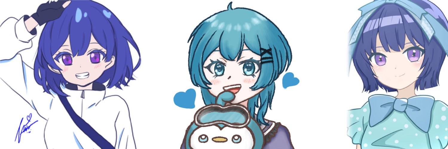 DIANAxAKKO🐧⚽️🩵 banner