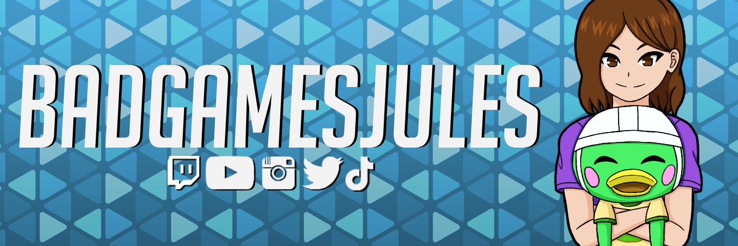 BadGamesJules's profile banner image