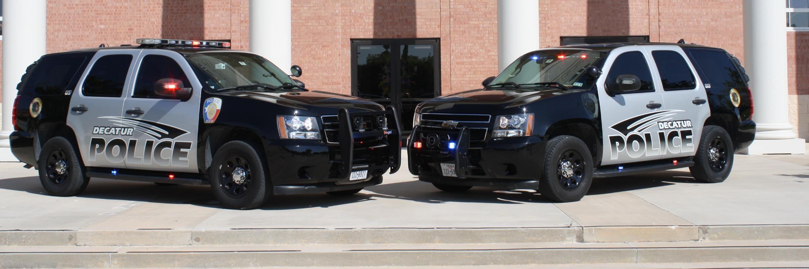 Decatur, TX Police banner