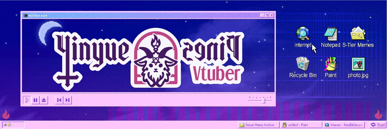 ☽◯☾ ⛧ sǝuiԀ ǝnʎui⅄ ⚝ 🔦🌽| Ilustradora Ocultista𓁟 banner