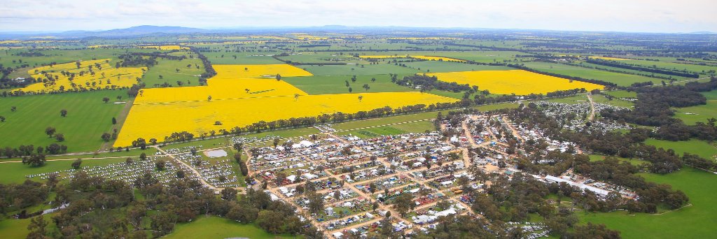 Henty Field Days banner