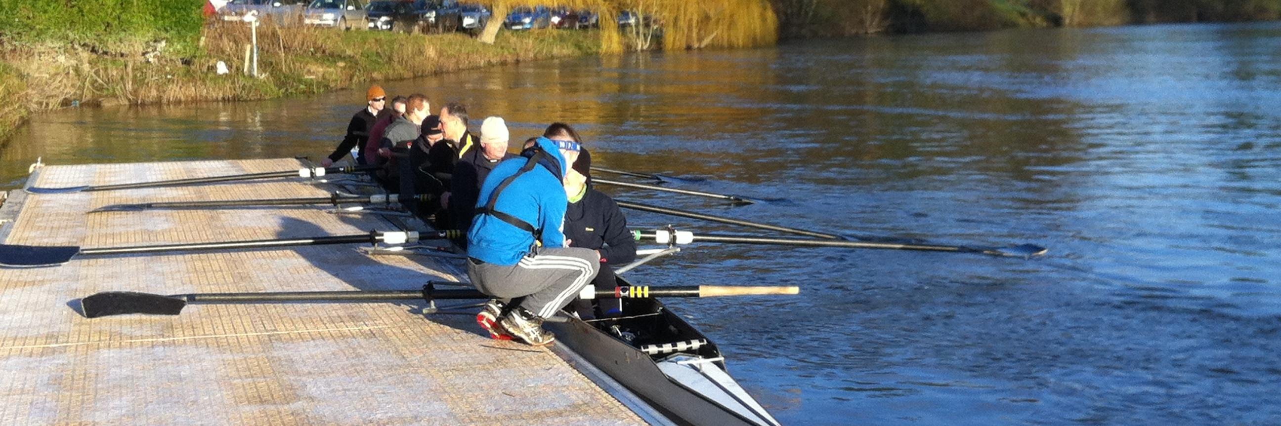 Pengwern Boat Club banner