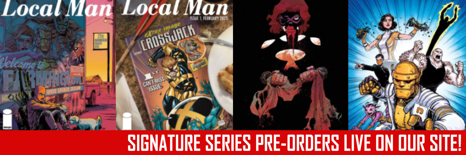 Collector's Paradise Comics Pasadena banner