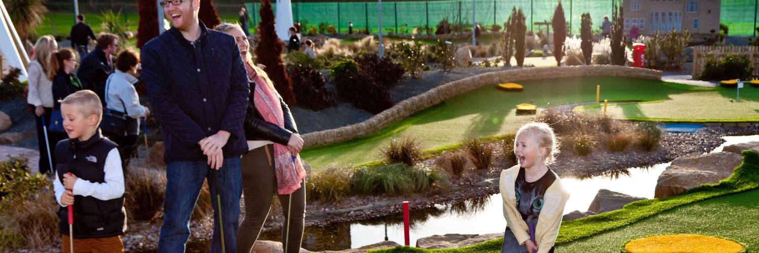 New Brighton Adventure Golf banner