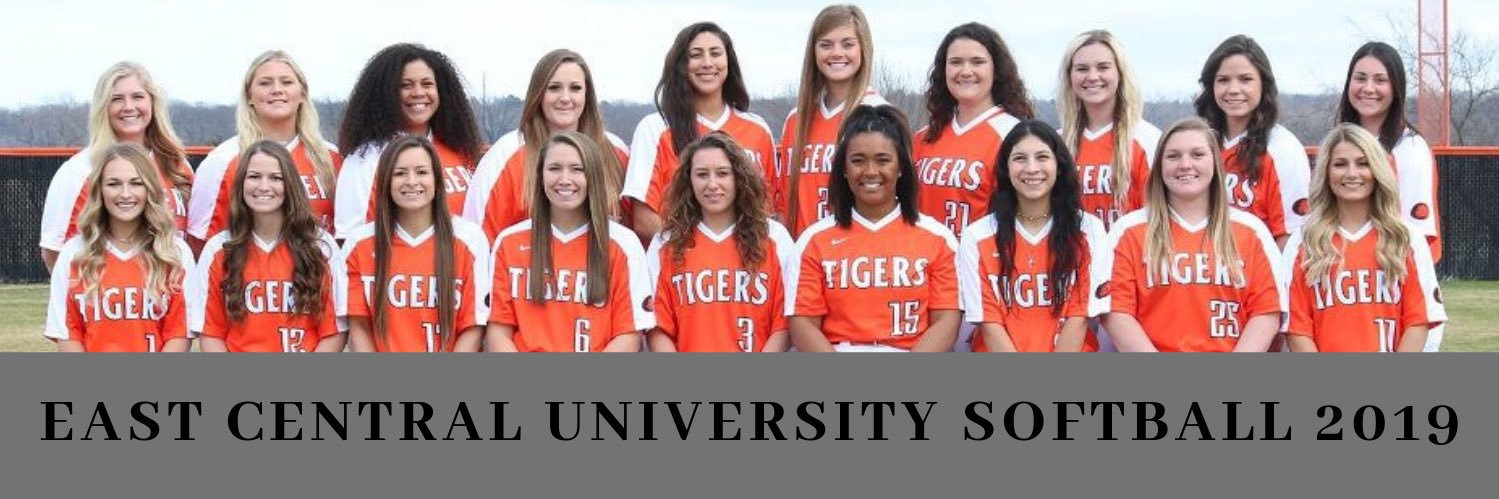 ECU Tigers Softball banner