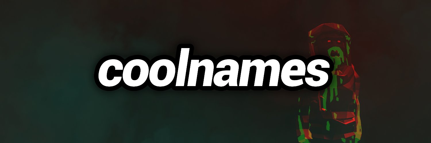 coolnamesTV's profile banner image