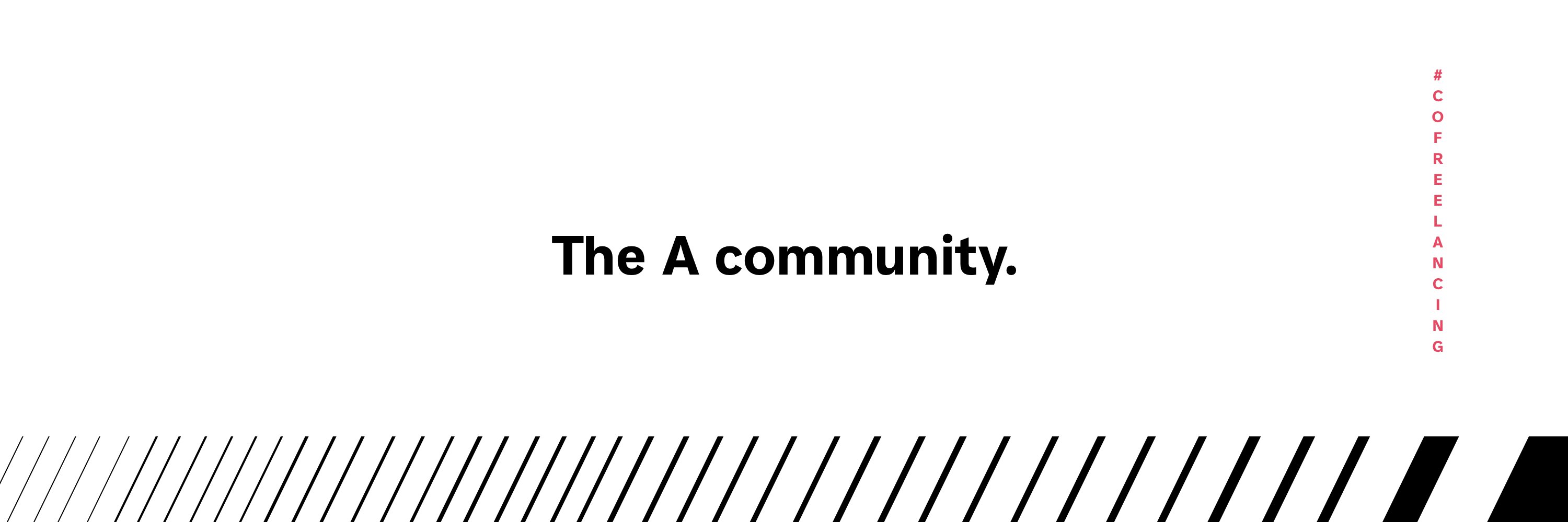 A line banner