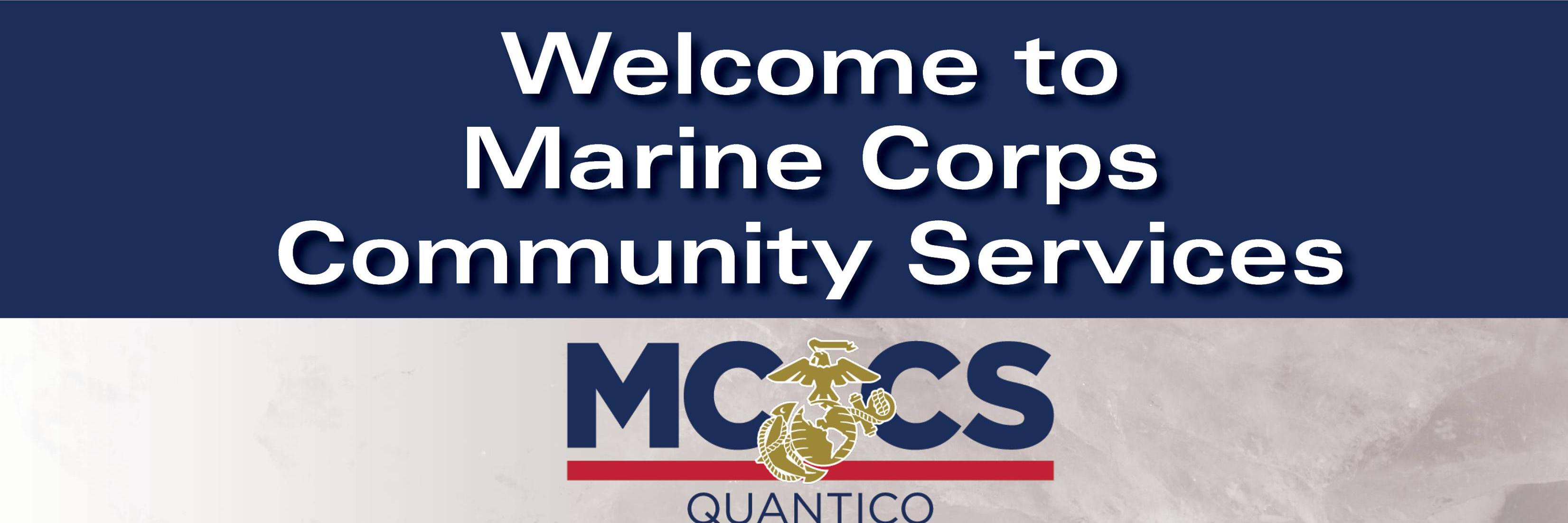 MCCS Quantico banner