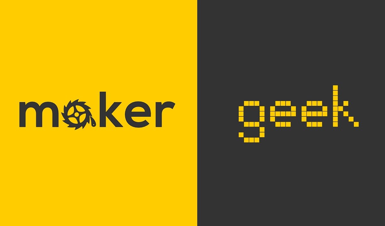 maker | geek banner