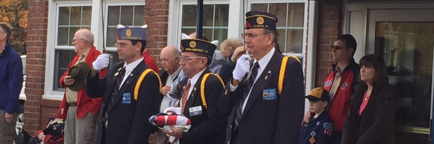 American Legion banner