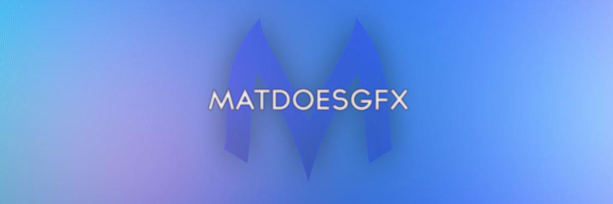 MatDoesGFX's profile banner image