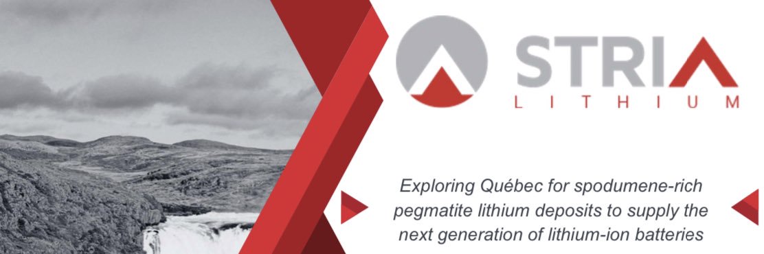 Stria Lithium Inc. banner