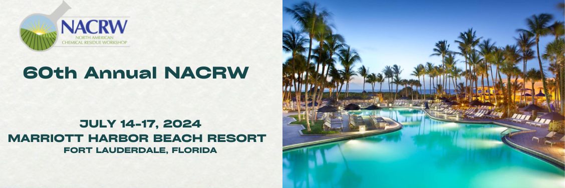 North American Chemical Residue Workshop (NACRW) banner