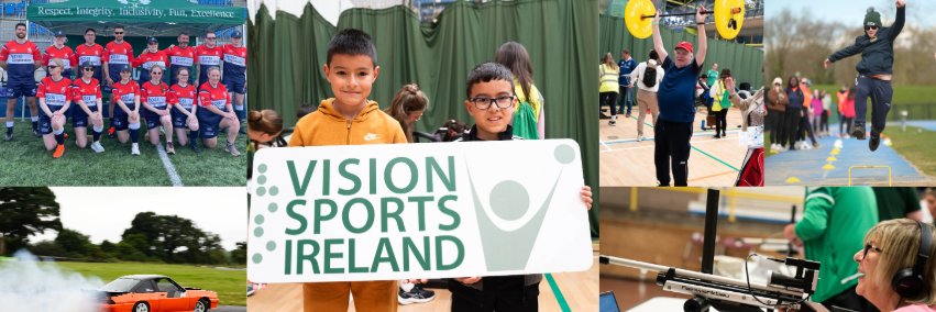 Vision Sports Ireland banner