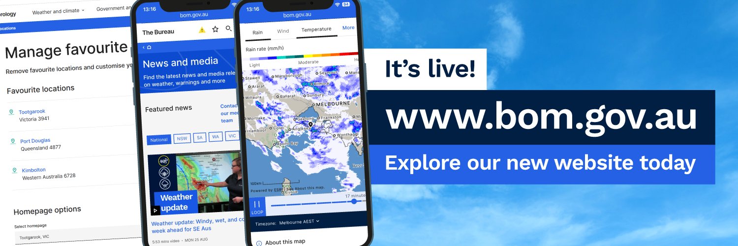 Bureau of Meteorology, Queensland banner