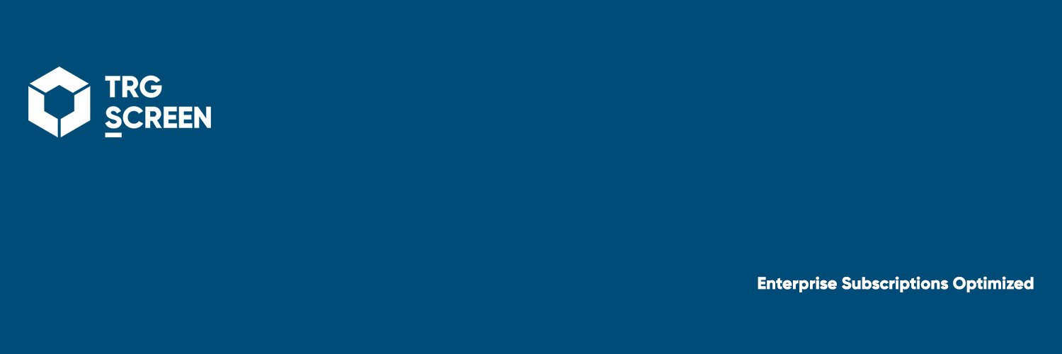 TRG Screen banner