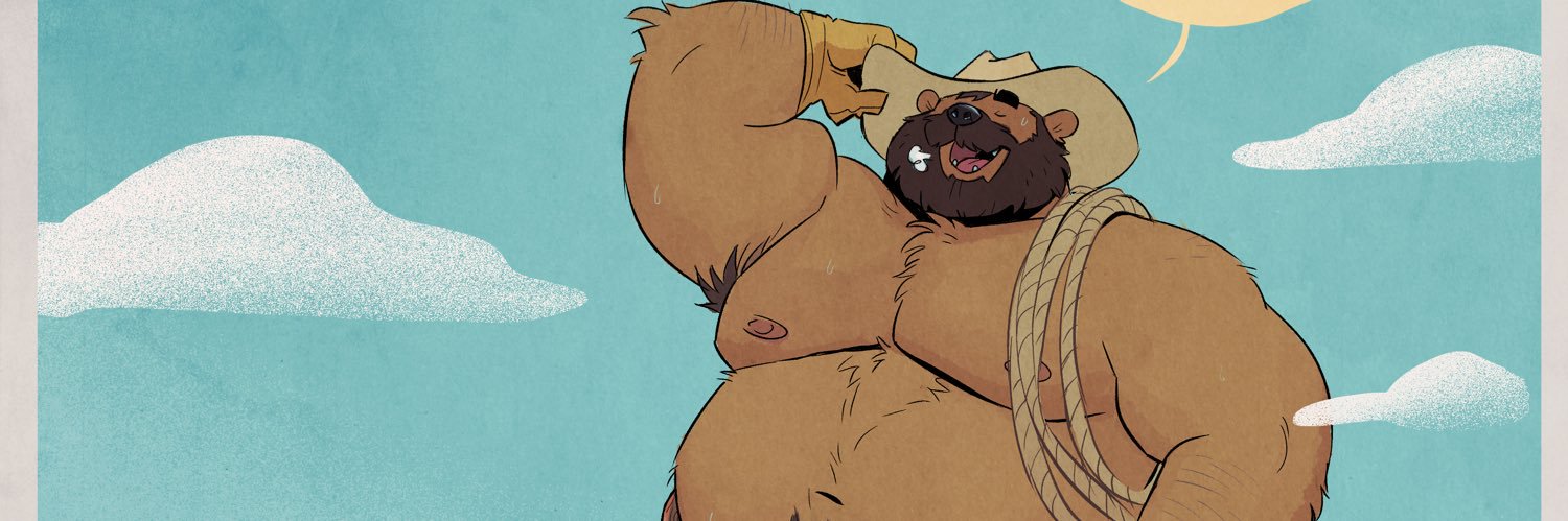 Scruffy the Cowbear 🌵 banner