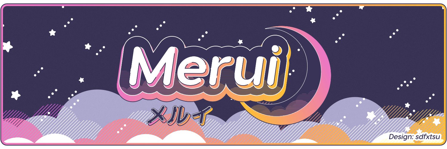 meruicchi's profile banner image