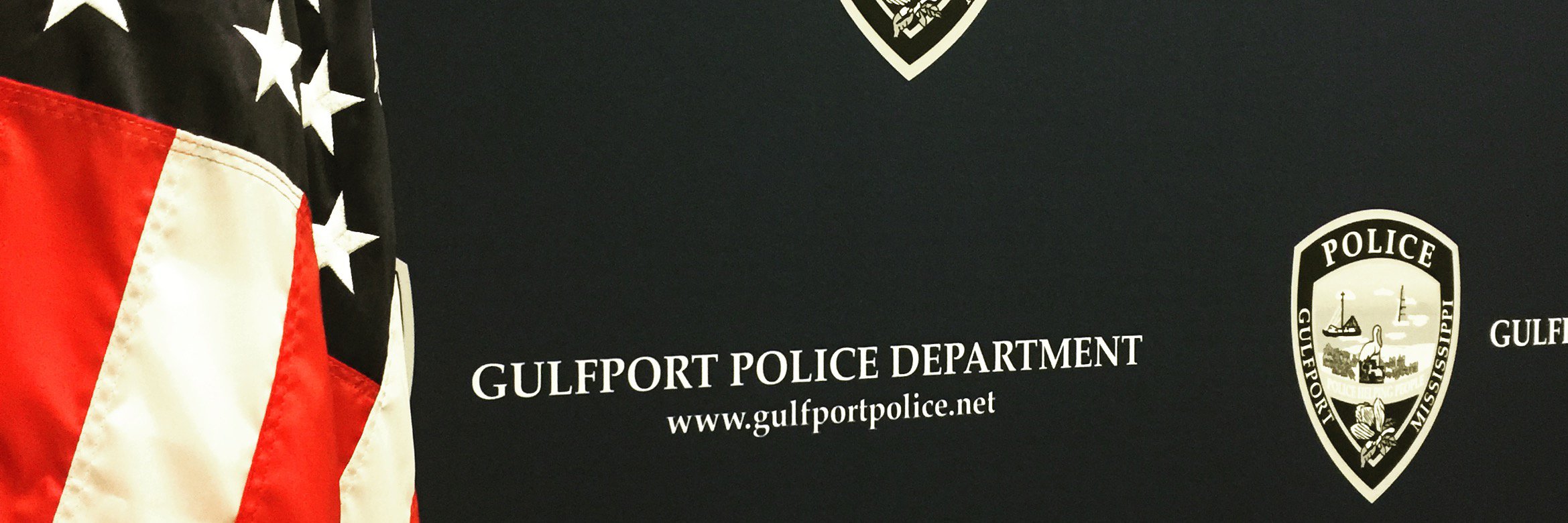 Gulfport Police Dept banner