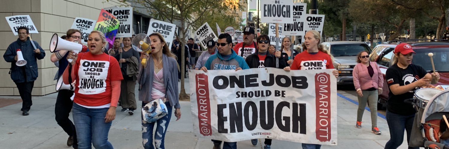 UNITE HERE! Local 19 banner