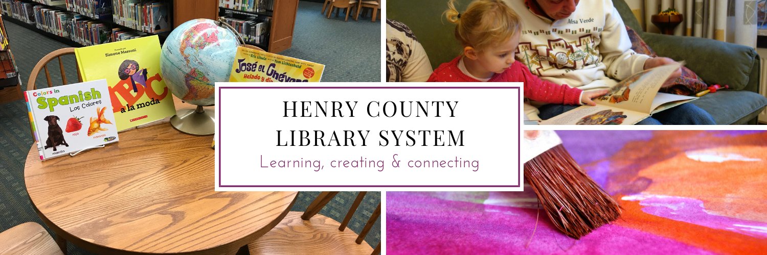 Henry County Library System, Georgia banner