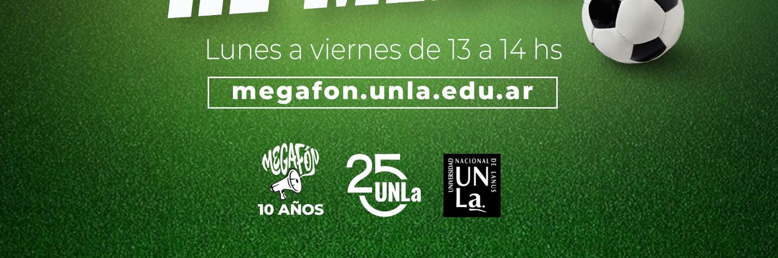 Pelota al medio banner