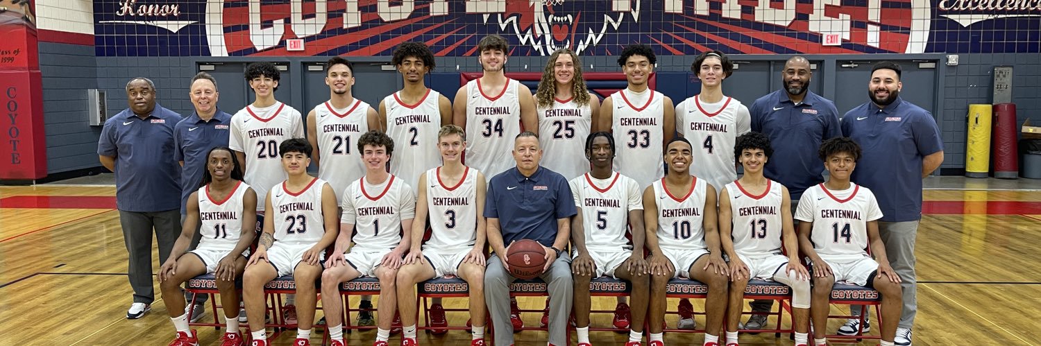 Centennial Hoops banner