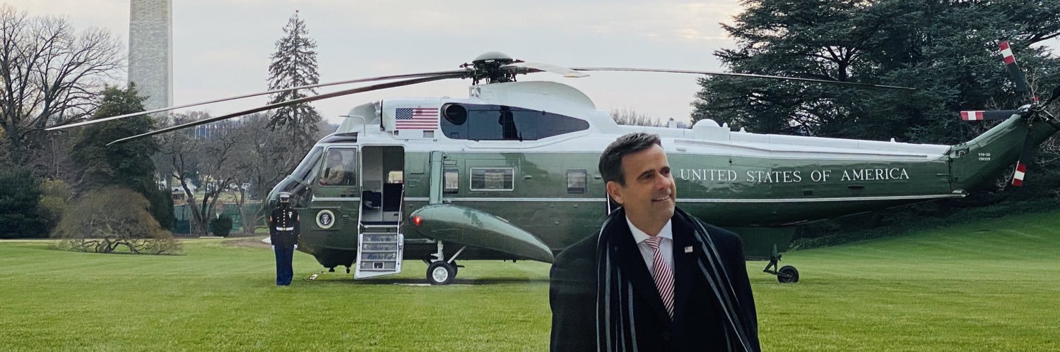 CIA Director John Ratcliffe's banner