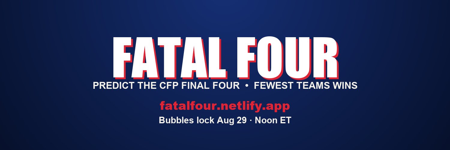 FatalFourBubble's profile banner image