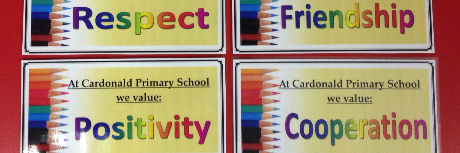 Cardonald Primary banner