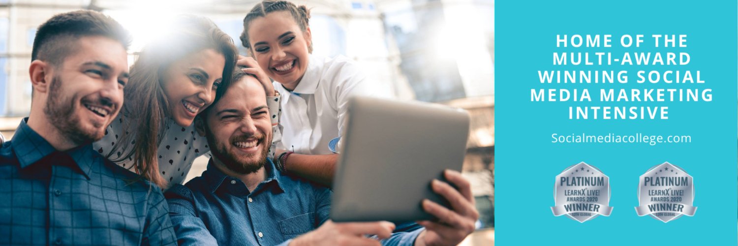 Social Media College banner