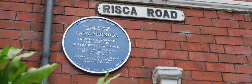 Lady Rhondda banner