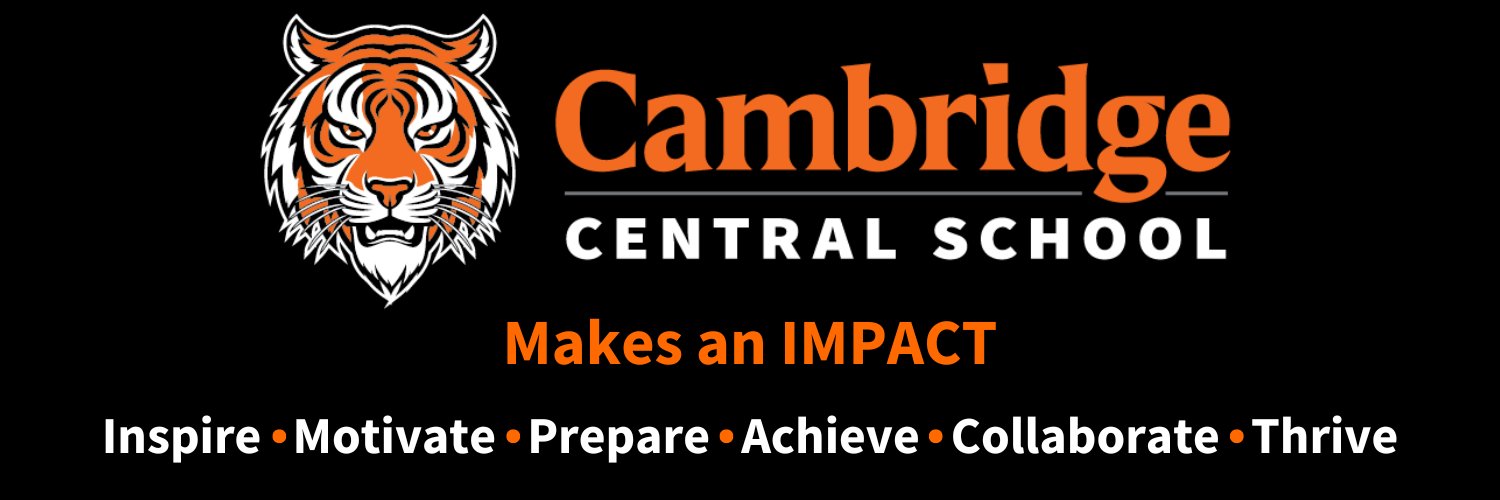 Cambridge Central School banner