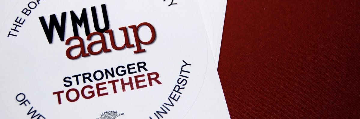 WMU-AAUP banner