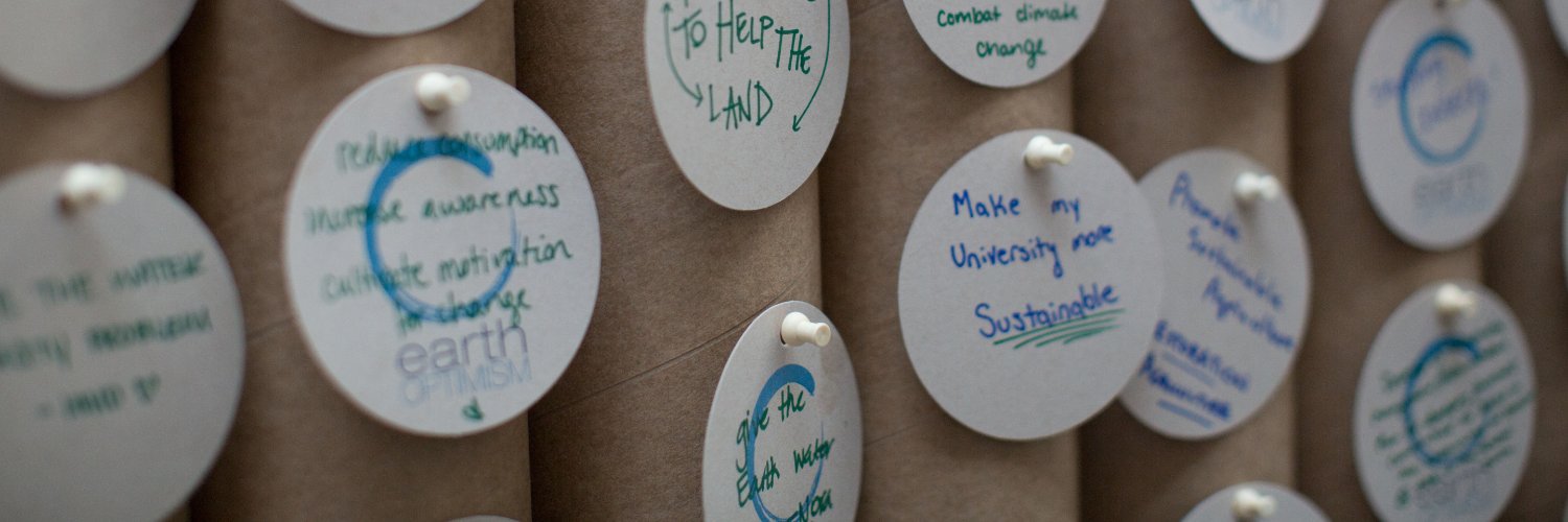 Earth Optimism banner