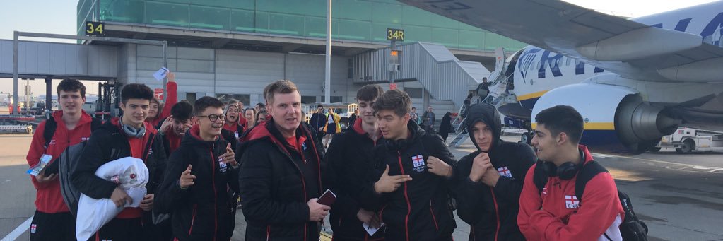 EnglandCadet VB Team banner