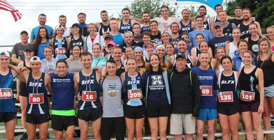 STFX Cross Country Track banner