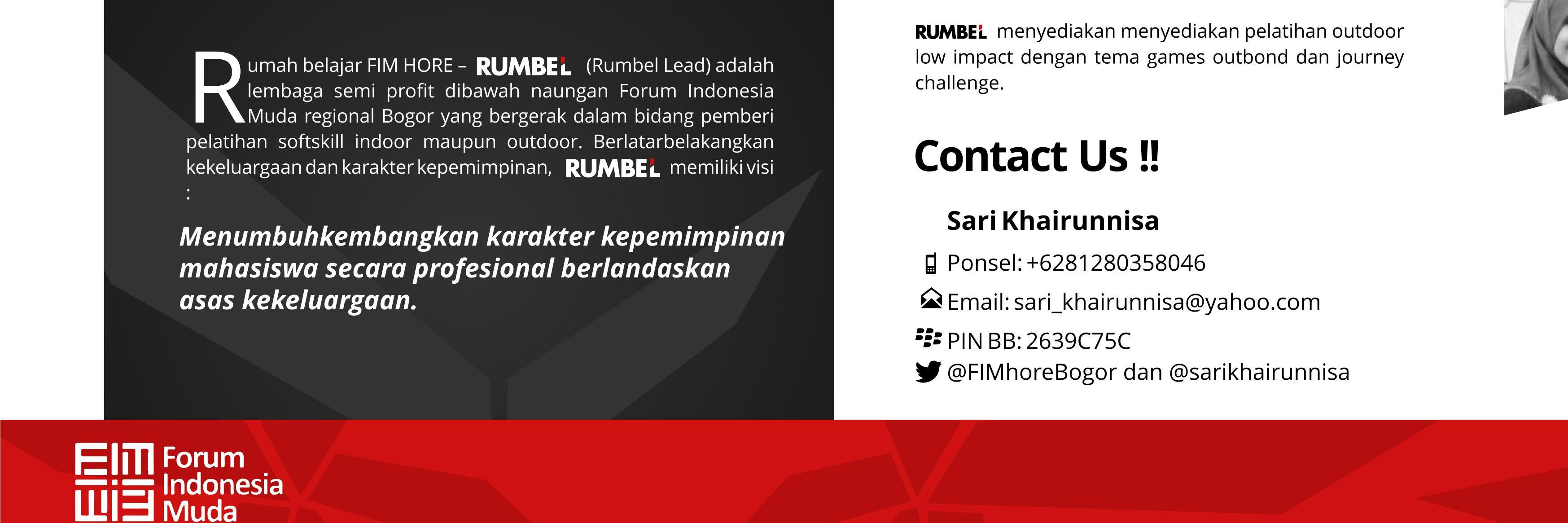 RumbeL FIM Bogor banner