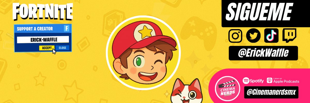 ErickWaffle's profile banner image