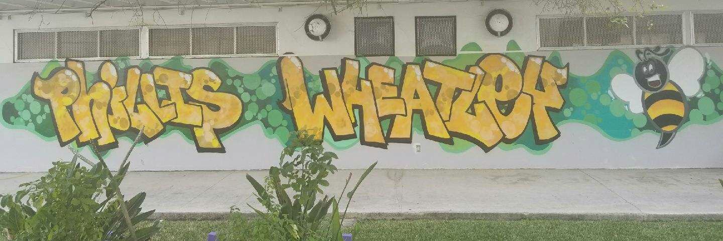 Wheatley Elementary's banner