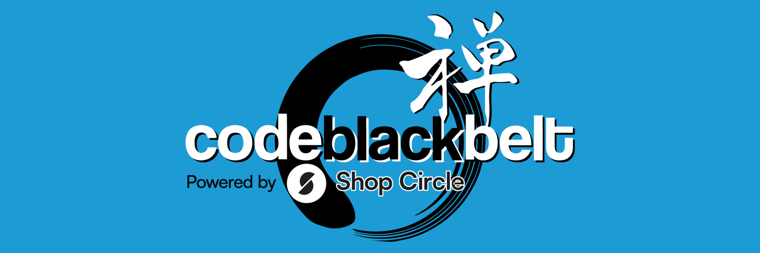 Code Black Belt banner