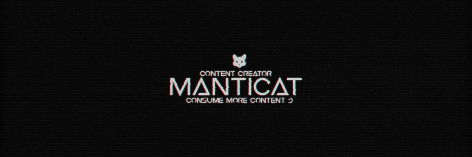 ᴍᴀɴᴛɪᴄᴀᴛ banner