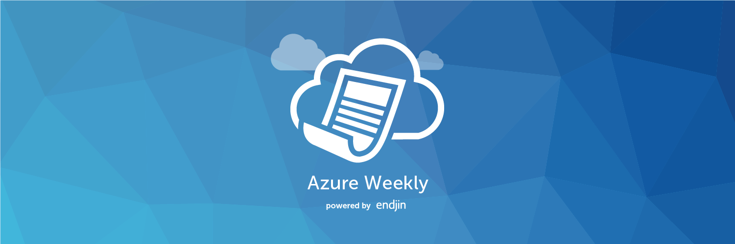 Azure Weekly's banner