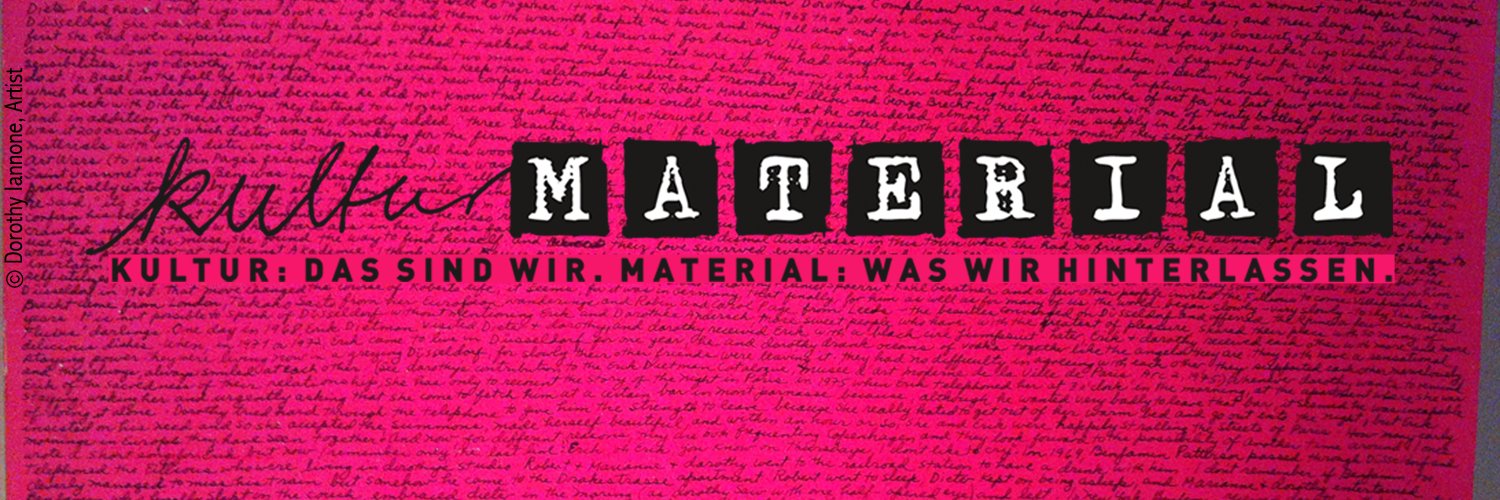 kulturmaterial's profile banner image