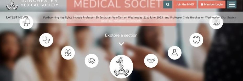 MCR Medical Society banner