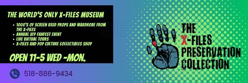 Kelly Anthony- Co-Owner The X-Files Museum banner