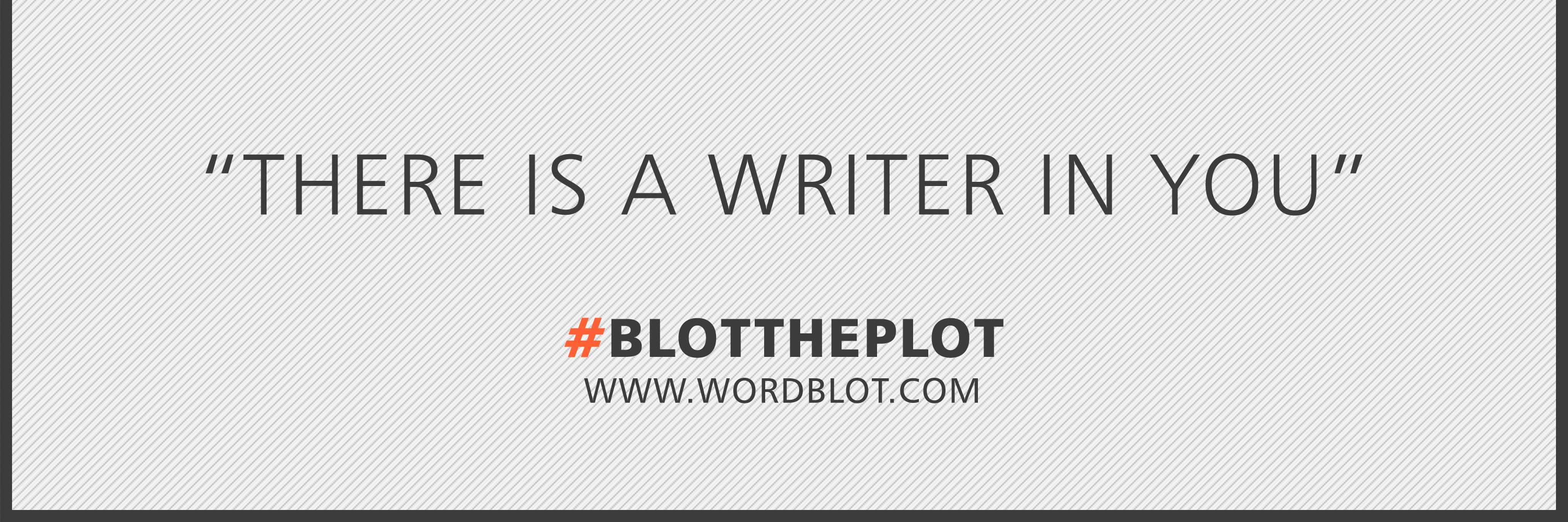 Wordblot banner