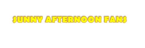 Sunny Afternoon Fans banner