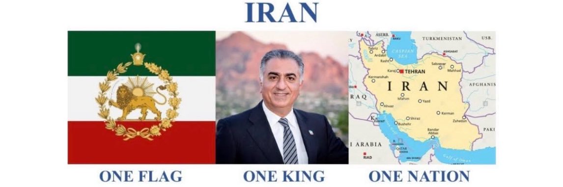Iran Constitutional Monarchy banner