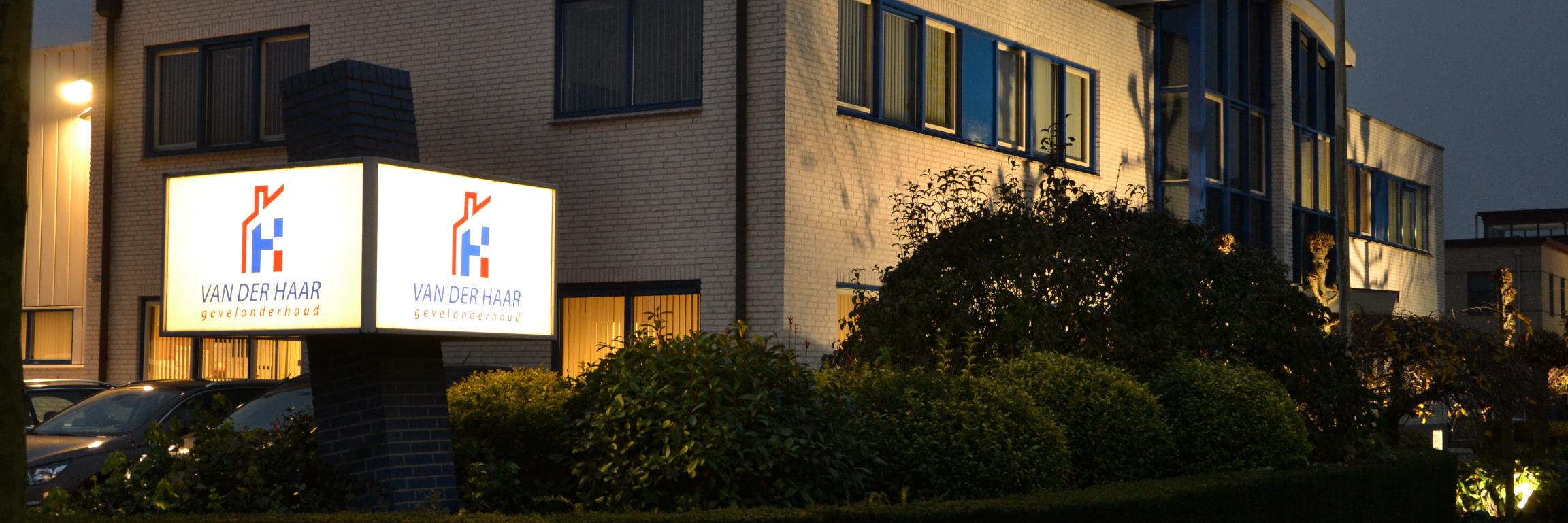 Van der Haar Groep banner